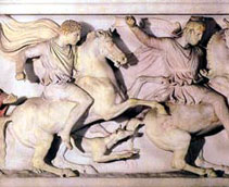 Alexander Sarcophagus Istanbul Archaeology Museum